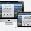 Showcase of San Bernardino County Community Development & Housing Agency Home Page shown in 4 devices