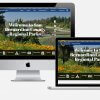 Showcase of San Bernardino Regional Parks Home Page shown in 4 devices